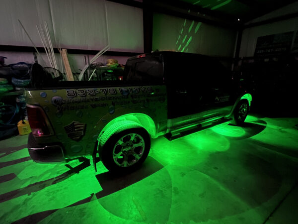 RGB LED Rock Lights Kit with APP Controller, Waterproof Music Lighting Multicolor Cars Under Glow, Wheel, Footwell Neon Light Kits - Image 8